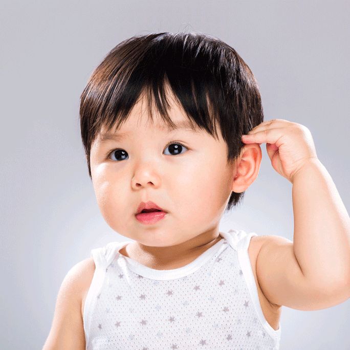 cahaya rambut si kecil