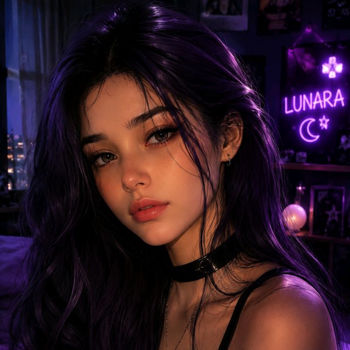 Lunara Perfil 2 🌙💜✌🏻🖤