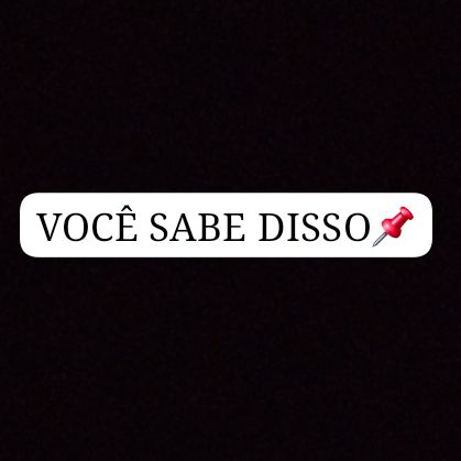 Você Sabe Disso 📝