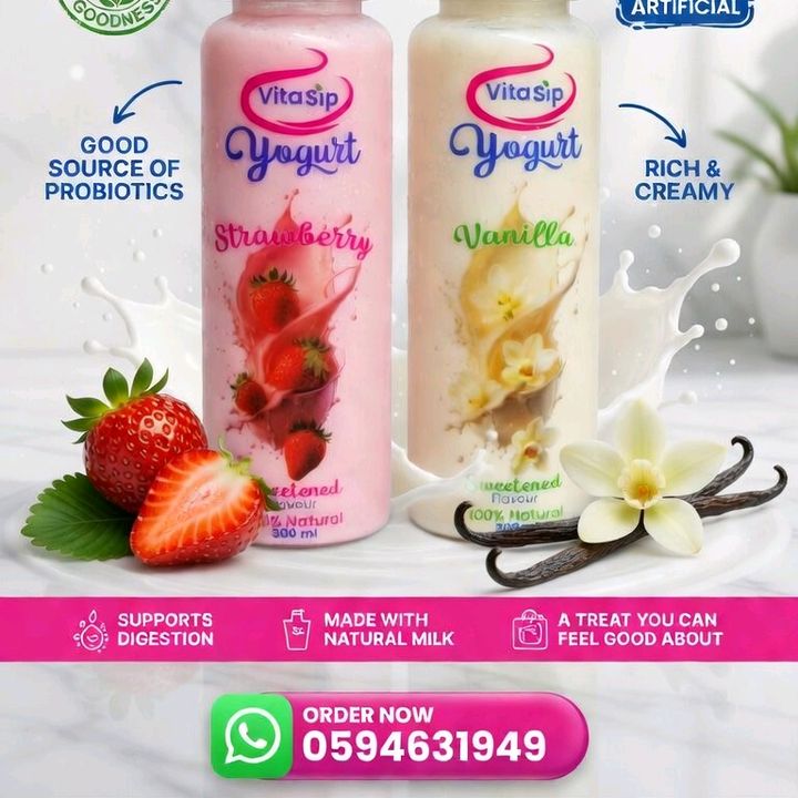 VitaSip yoghurt