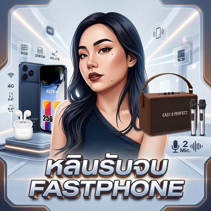 หลินรับจบ FAST PHONE ช่องหลัก