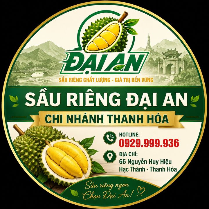 Sầu Riêng Đại An - Thanh Hoá
