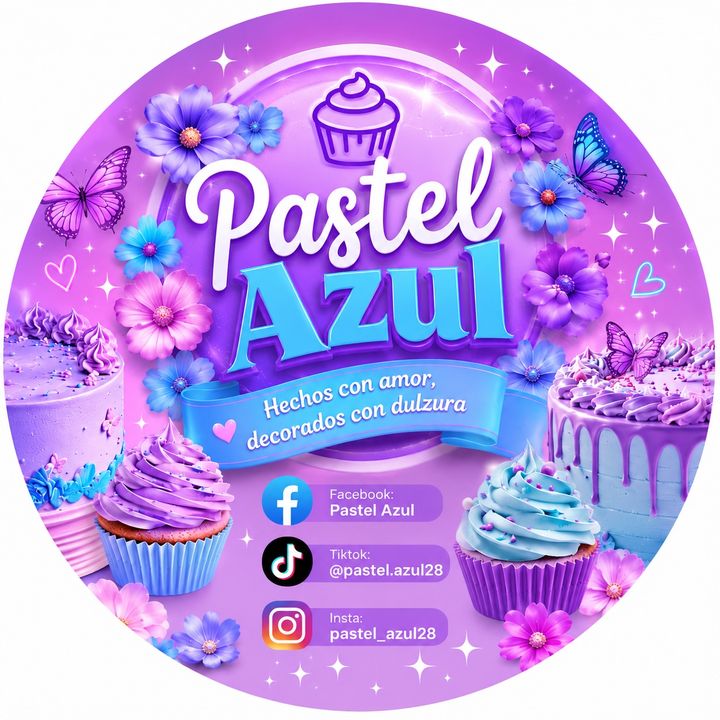 Pastel Azul