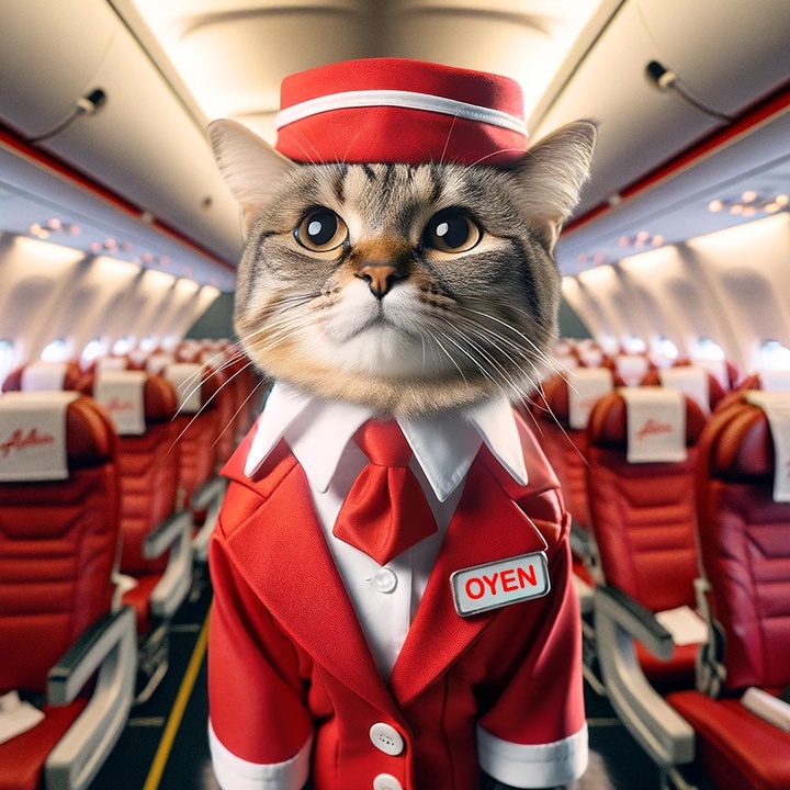 Cabin Crew ( Captain Kucing )