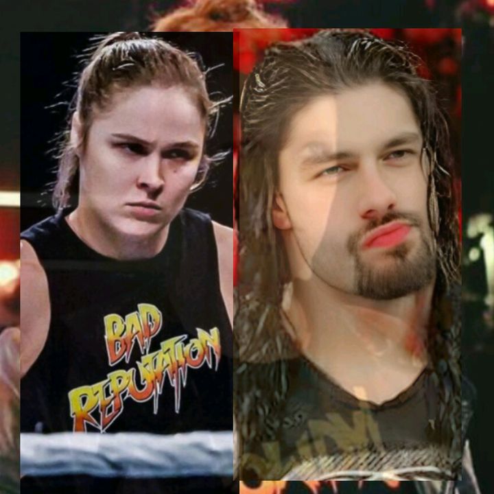 King Romanring&Ronda Rousey 🤗