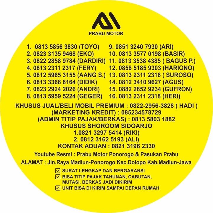 Anggi Prabu Motor