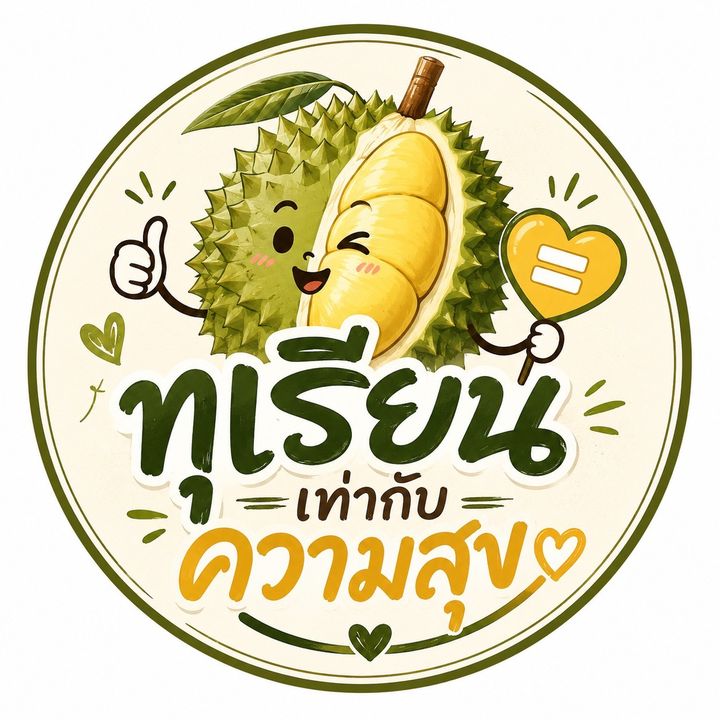 ทุเรียนเท่ากับความสุข