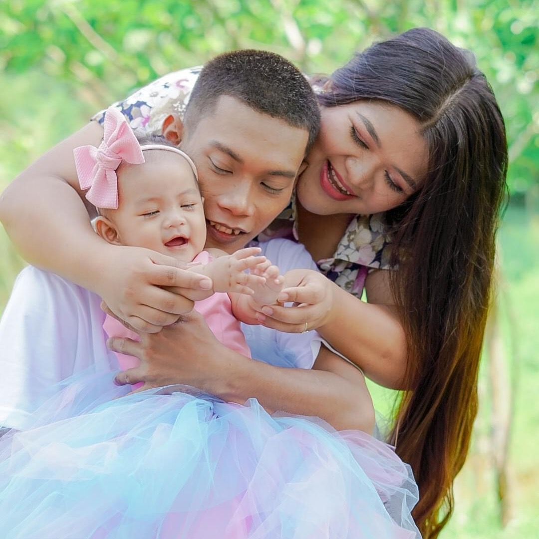 Mommy Zelle and baby Louise