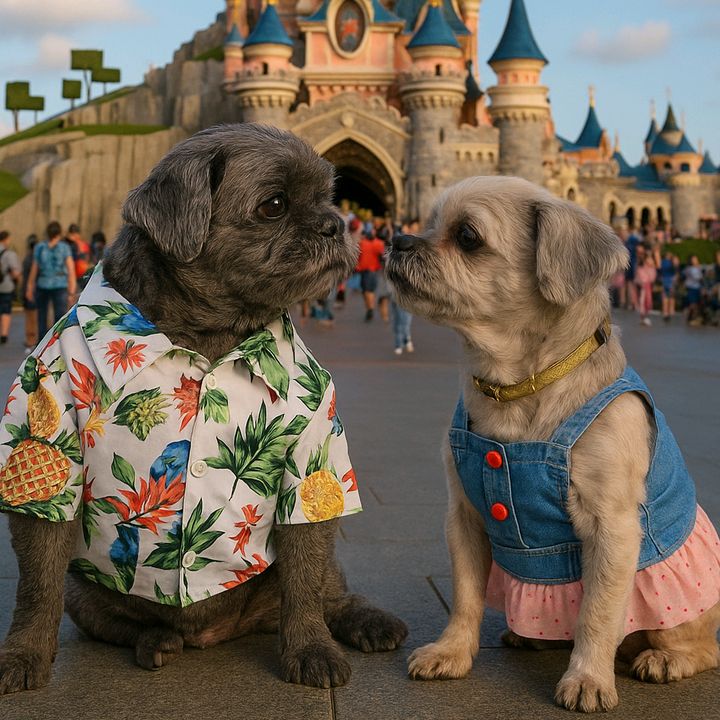 Nella and Lucky the Shih🐶