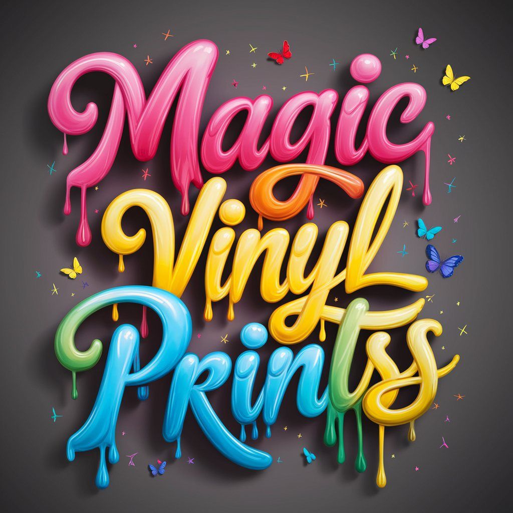 Magic vinyl print