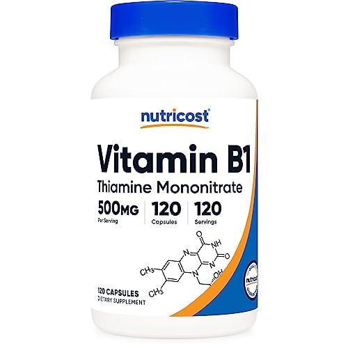 Nutricost Vitamin B1 Thiamine Capsules