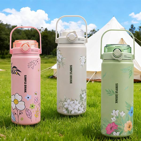 Simple Drink Botol Termos Minuman Ringkas 1200ML K TikTok爆款商品分析 - GMV ...