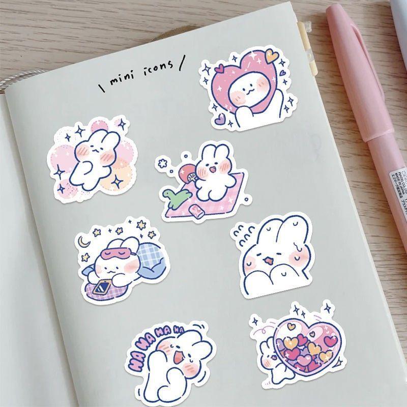 50pcs Cute Stickers Series A - Waterproof Doodle S TikTok爆款商品分析 - GMV ...