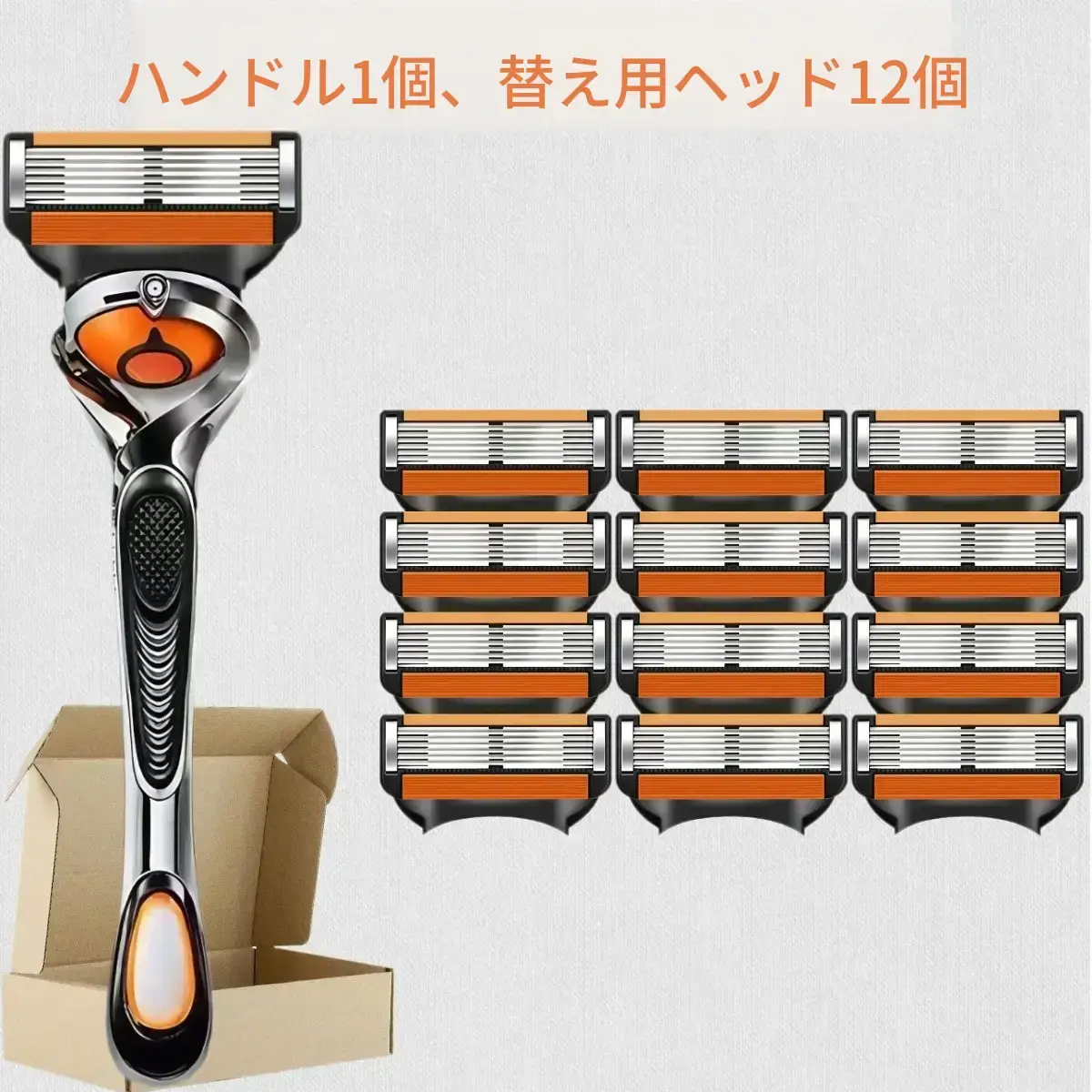 Men's Shaving Razor Set, 1 Blade Holder & 12/24/36 TikTok爆款商品分析 - GMV ...