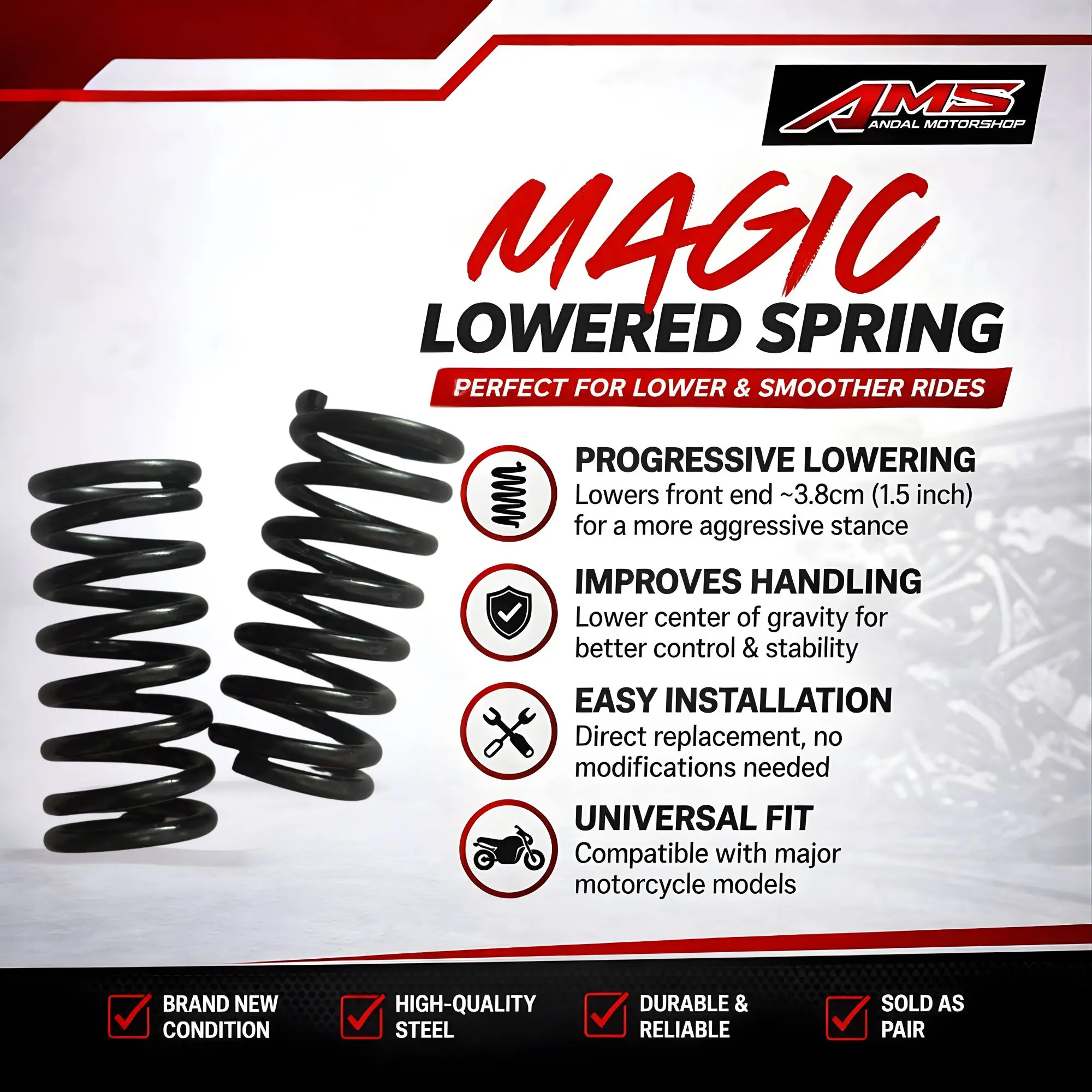 Magic Lowered Spring / Spring Rebound – Front Shoc TikTok爆款商品分析 - GMV ...