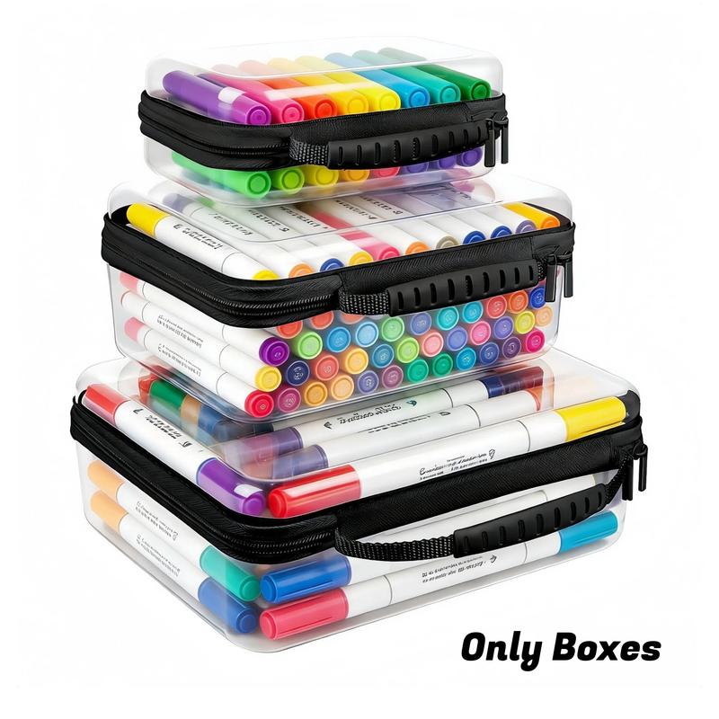 Mini Storage Hard Shell 查看[Clear Hard Shell Zipper Storage Box Set, 1/2/3 Counts/Set Large ...