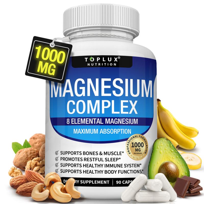 Magnesium Complex 8 Essential Magnesium Supplement Fitness Edible