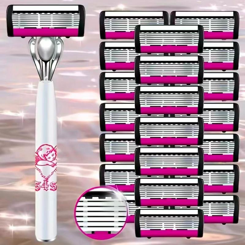 查看[Stainless Steel Shaving Razor Set with Blades, 19-Piece Manual ...