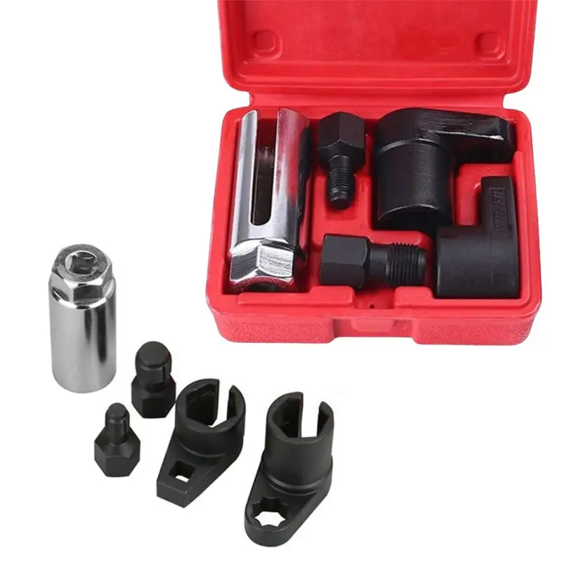 O2 Socket Set 5PCS O2 Oxygen Sensor Socket Set - 3/8