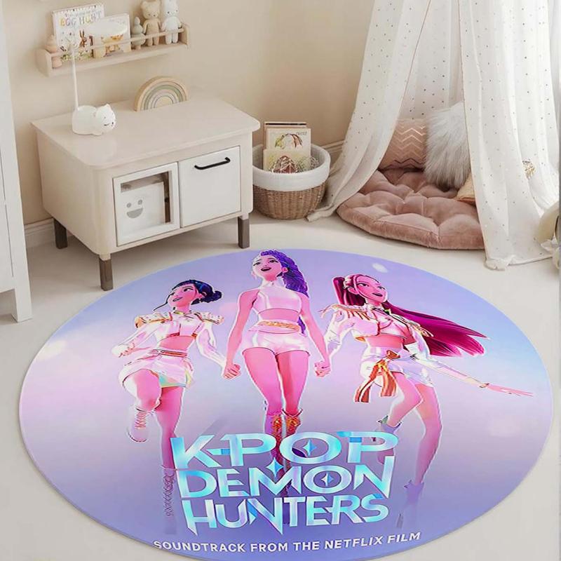 Kpop Rug Creative Kpop Girl Group Anime Character Pattern R TikTok爆款商品分析 - GMV ...