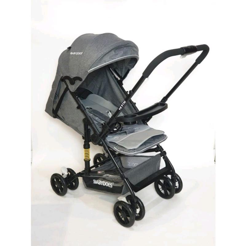 查看[BABYDOES Stroller Olla R+ Stylish Reversible Handle Kereta Dorong ...