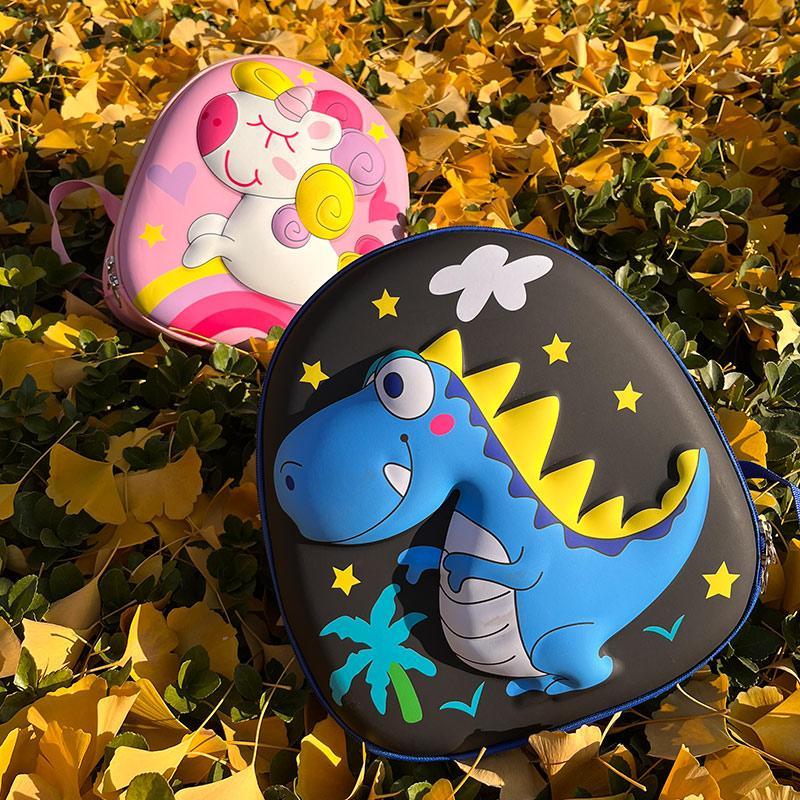 Cute Backpack Hard Shell Waterproof High Capacity School Bag for Girls ...