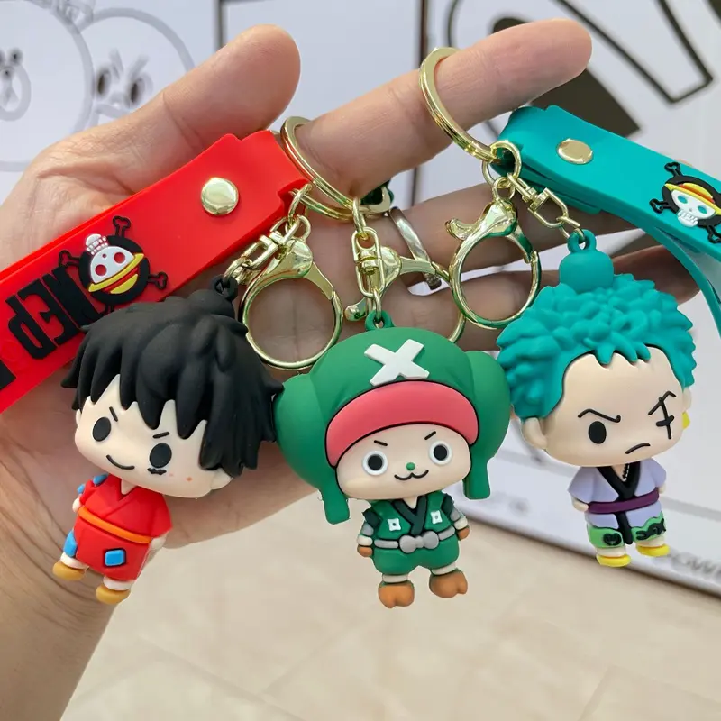 KeyChain Monkey D. Luffy Roronoa Zoro KeyRing Cart TikTok爆款商品分析 - GMV ...