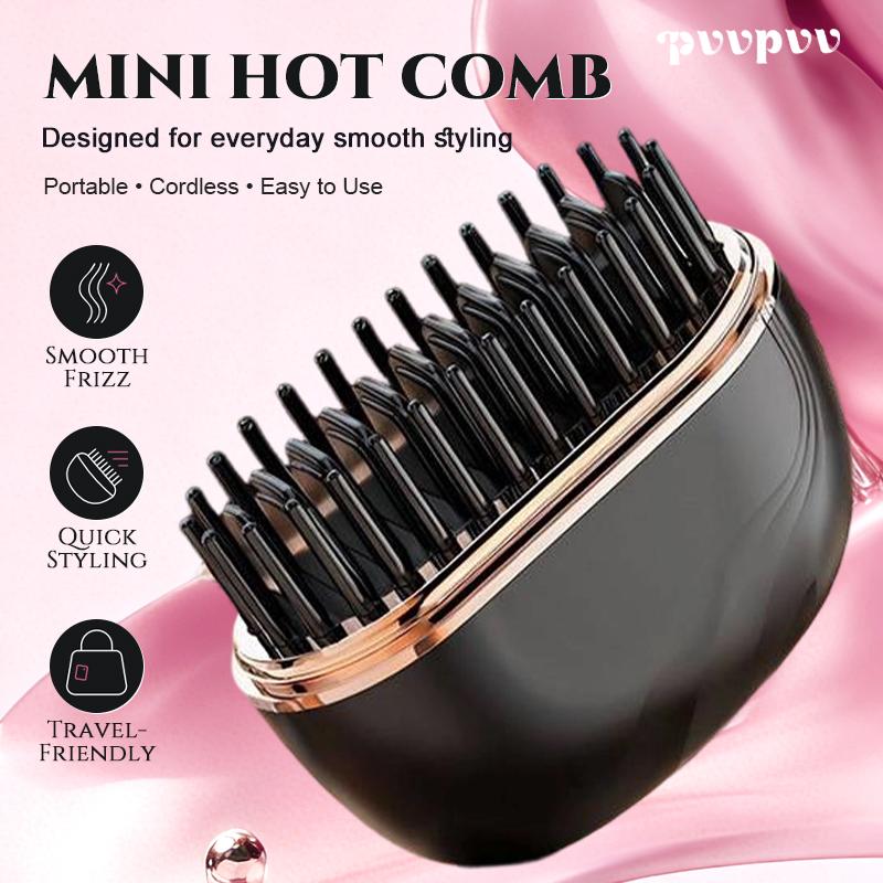 Mini Heat Comb Wireless Mini Portable Hair Straightener, Portable TikTok爆款商品分析 - GMV ...