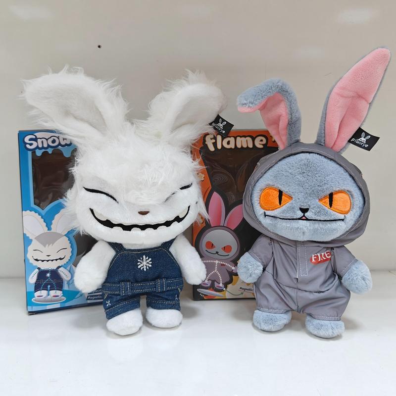 查看[Rabbit Plush Toy, 1 Count Cool Horror Rabbit Plush Toy with Magnetic ...