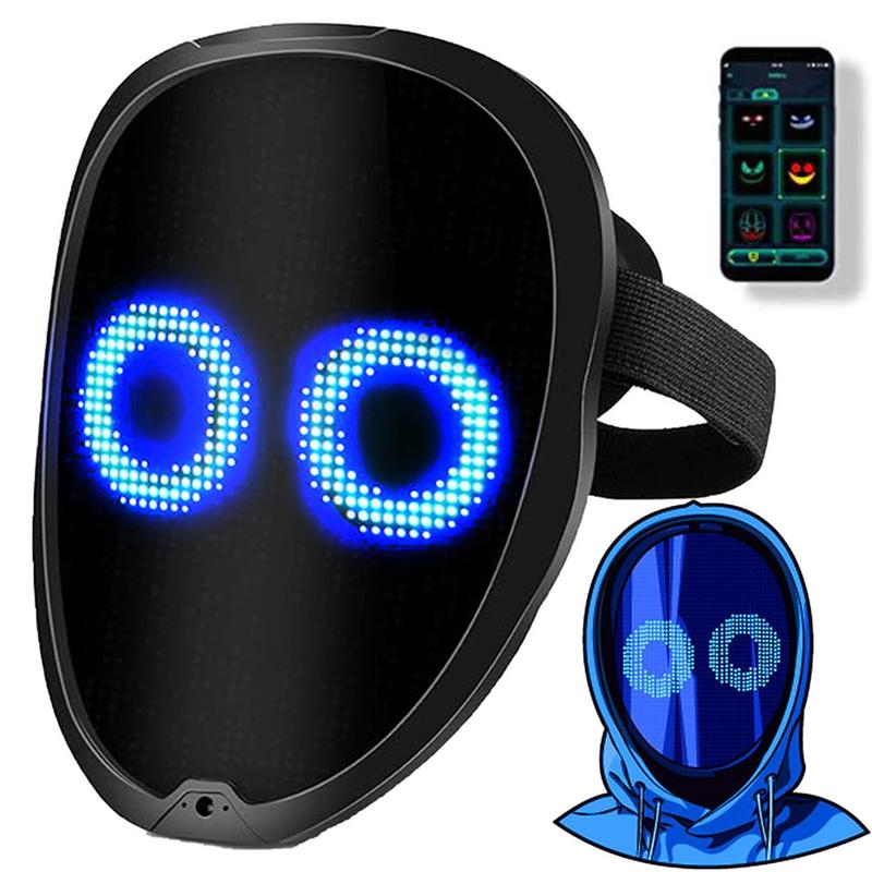 查看[LED Rechargeable Bluetooth-compatible APP Control Mask, Customizable ...