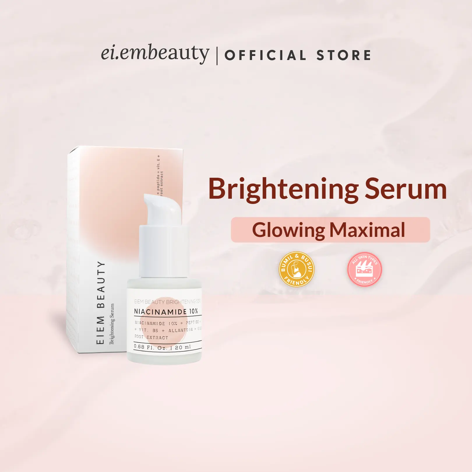 EIEM Beauty Brightening Serum Niacinamide 10%