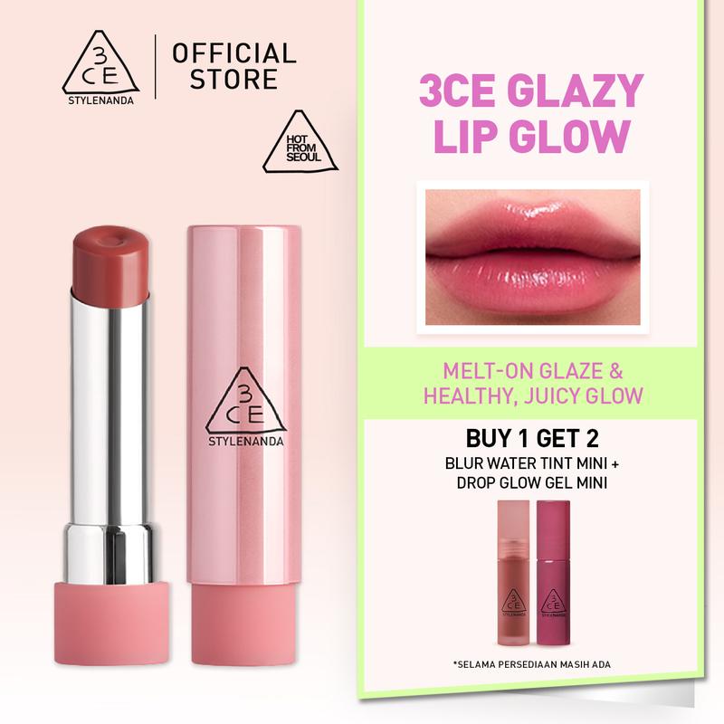 3CE Glazy Lip Glow