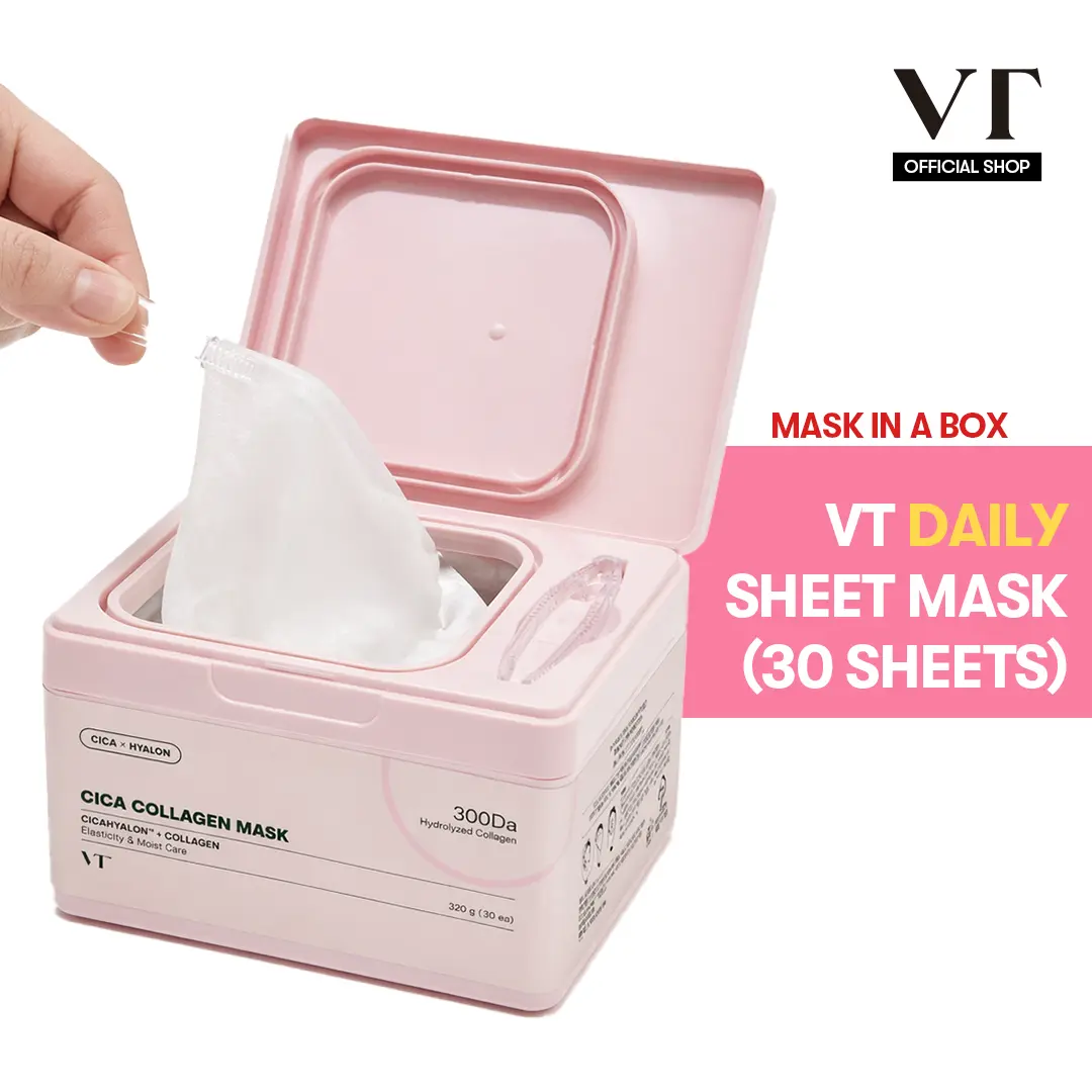 [VT Official] Daily Mask (30 Sheets) Collagen | PD TikTok爆款商品分析 - GMV ...