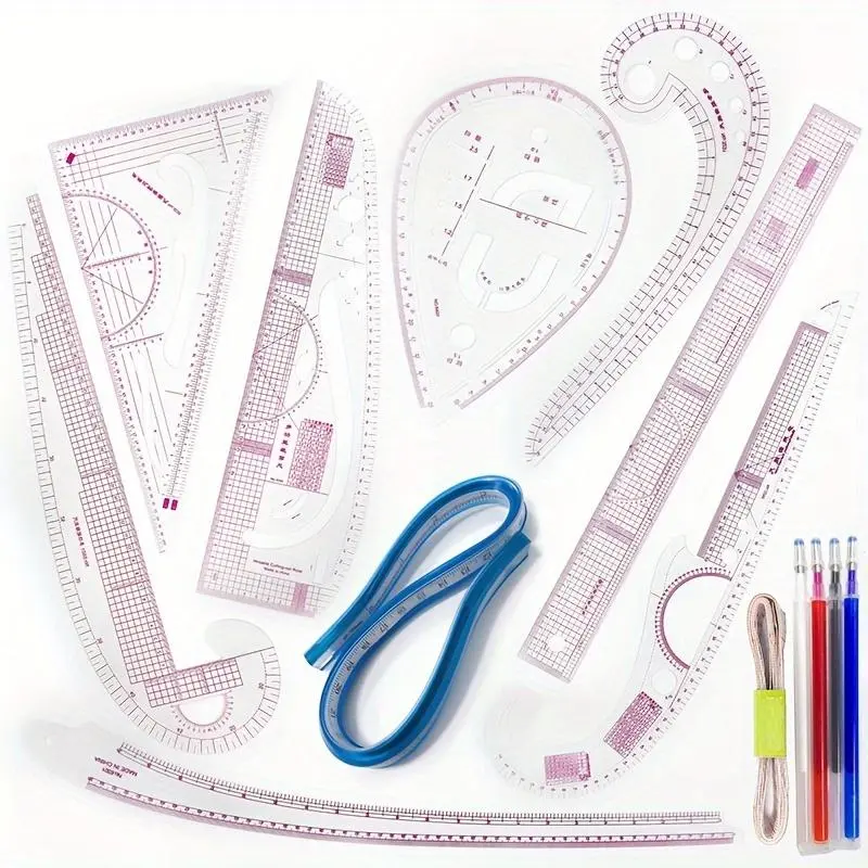 Multifunctional Clothing Pattern Ruler, 1 Set Clot TikTok爆款商品分析 - GMV ...