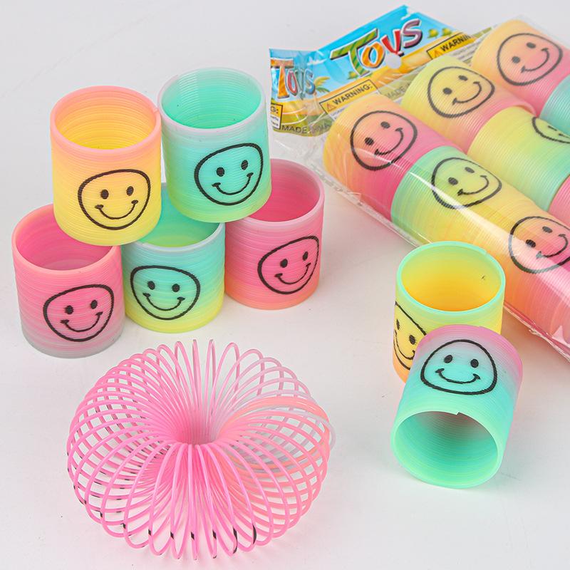 Spring Toy Hope 12PCS Rainbow Spring Toy Magic Spring Toy Stretchy TikTok爆款商品分析 - GMV ...
