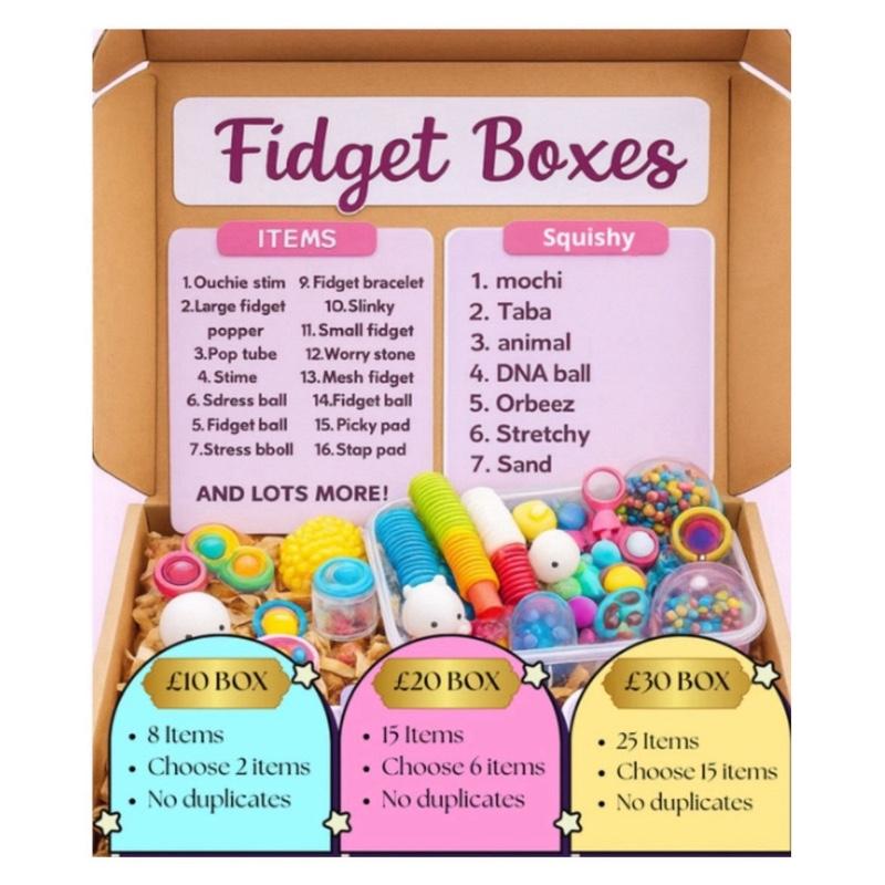 Box For Fidgets Sensory Fidget Box - Choose Your Size Tier s - No TikTok爆款商品分析 - GMV/销量 ...