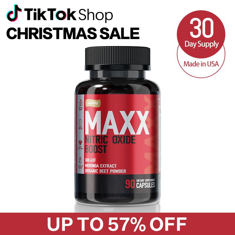 Puriely MAXX -90 Capsules-NITRIC OXIDE BOOS | TikTok Shop Sales History | FastMoss