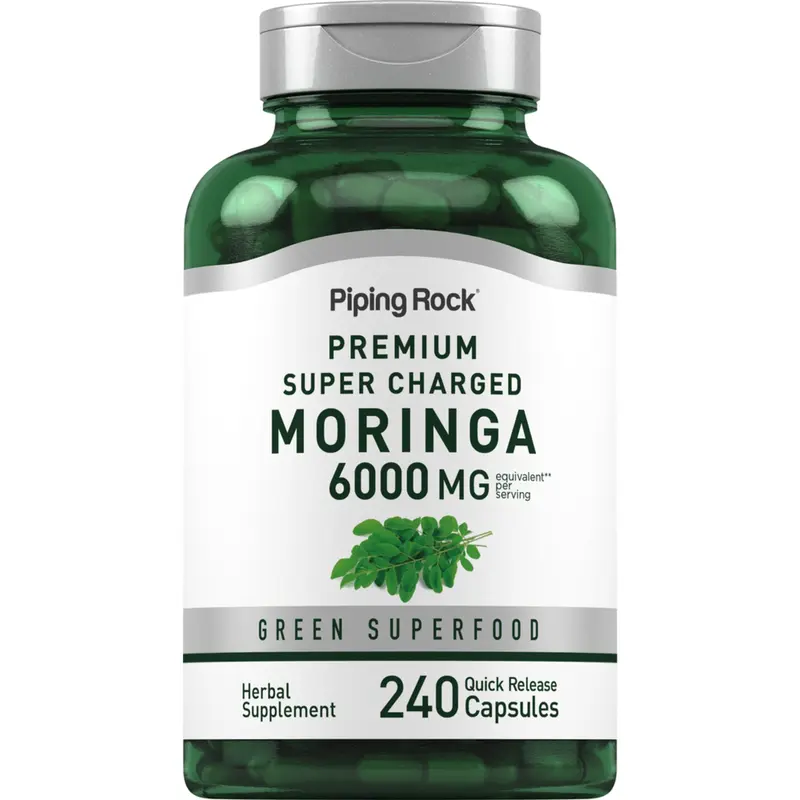 Piping Rock Moringa Oleifera, 6000 mg (per serving), 240 Quick Release Capsules