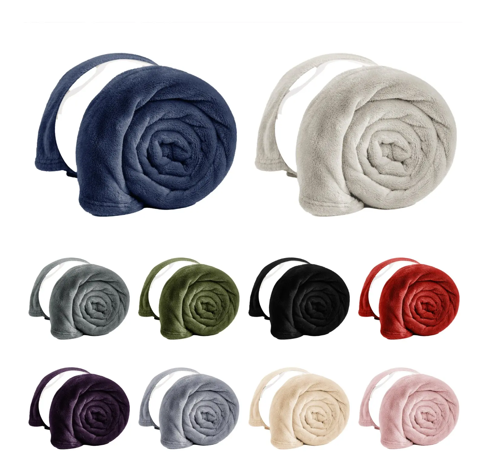 Fleece Blanket Reversible Throw for Sofa - Faux Fu TikTok爆款商品分析 - GMV ...