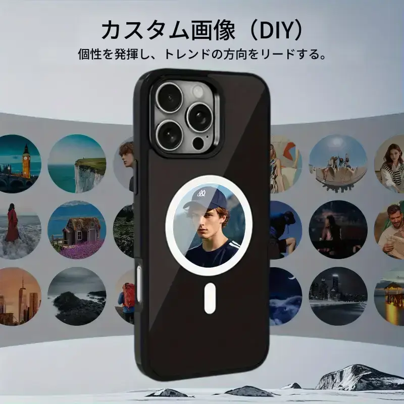 Smartphone Case Rear Projection Round Screen Magnetic High-Definition Projection P TikTok爆款商品分析 - GMV ...