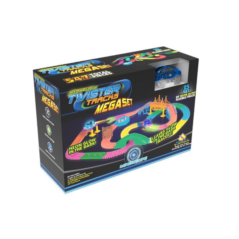 查看[Twister Tracks Glow In The Dark Tracks Mega Set with Accessories]在 ...