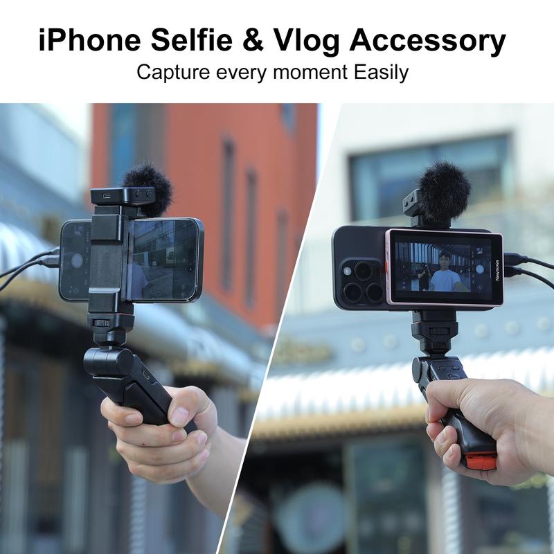 Kit Clip Miroir Pour Selfie Reflexion Smartphone - Accessoire Photo Créatif, Réglable, Portable