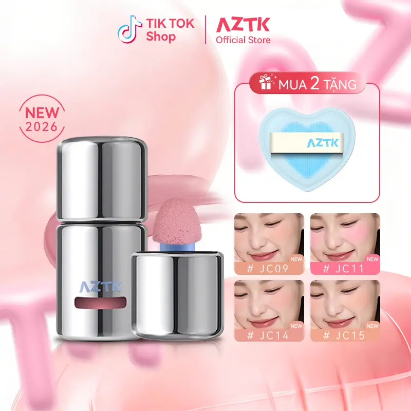 【AZTK LIQUID BLUSH】Combo 2 Má Hồng Kem AZTK Dạng L TikTok爆款商品分析 - GMV ...