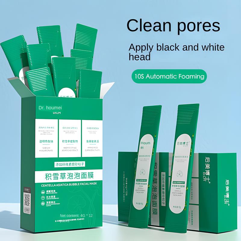Centella asiatica bubble facial mask moistens, rep TikTok爆款商品分析 - GMV ...