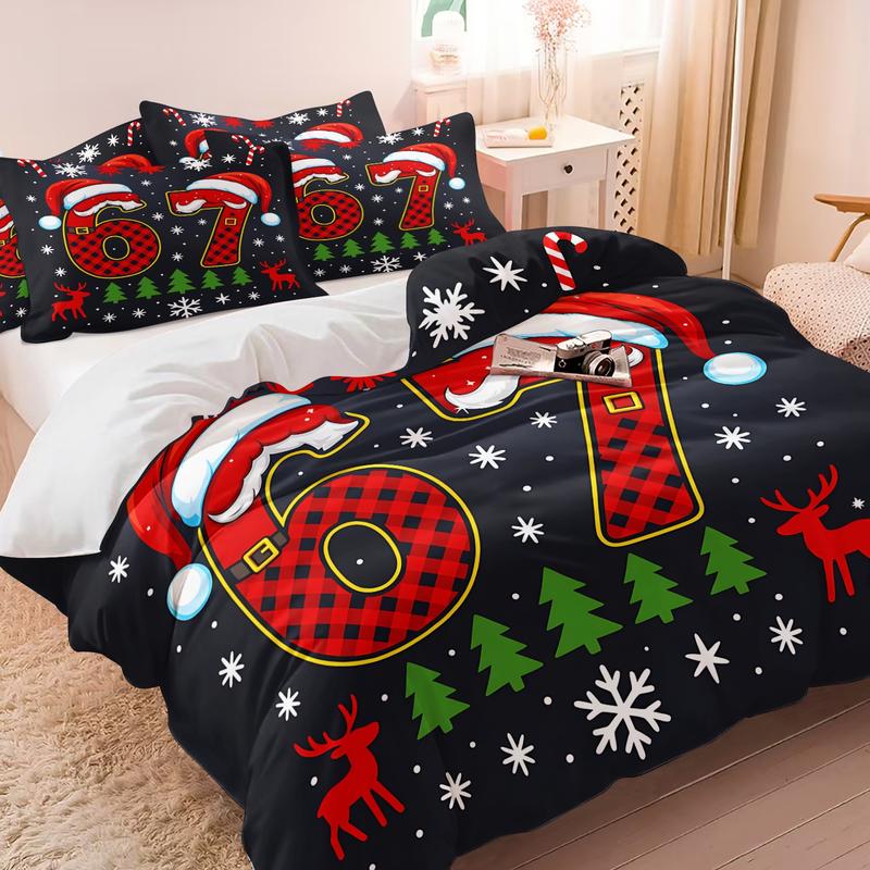 Numbers Bedding 查看[Christmas Style Duvet Cover Set, 67 Numbers Themes Bedding Set with ...