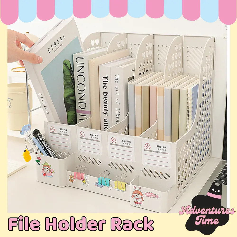 FREE STICKERS File Holder Rack Storage Box Organiz TikTok爆款商品分析 - GMV ...