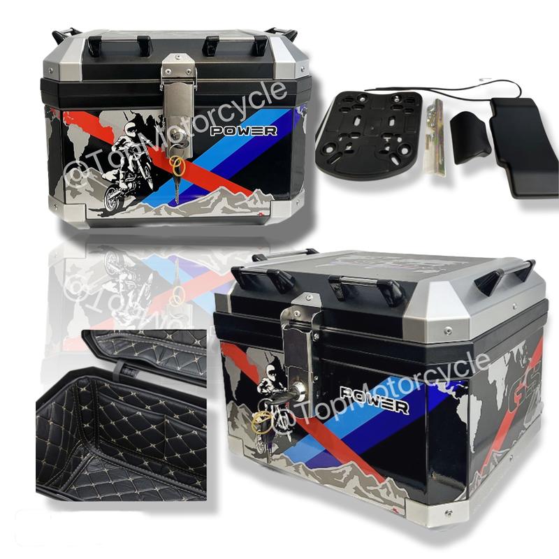 [OFF-X 45L Evil Eye Top Box GS Box Motor GSB Top Box Motorcycle Box ...