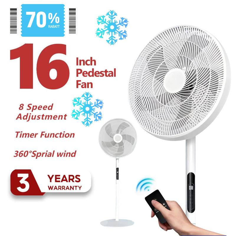 16 Inches Remote Control Stand Fan with 8 Speed Se TikTok爆款商品分析 - GMV ...