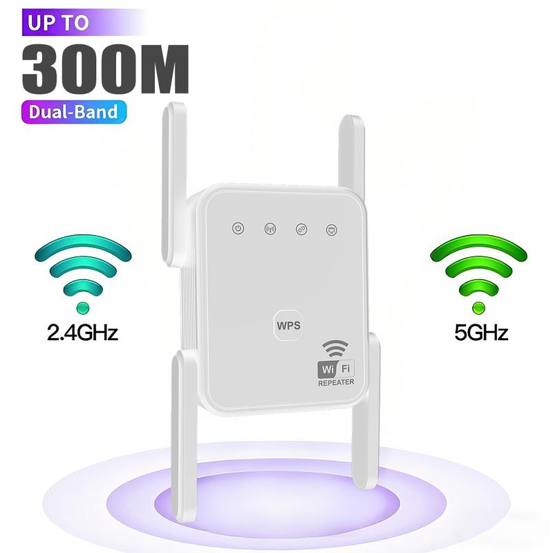 查看[WiFi Extender 2026, WiFi Repeater, Dual-Band AC1200, Covers up to ...