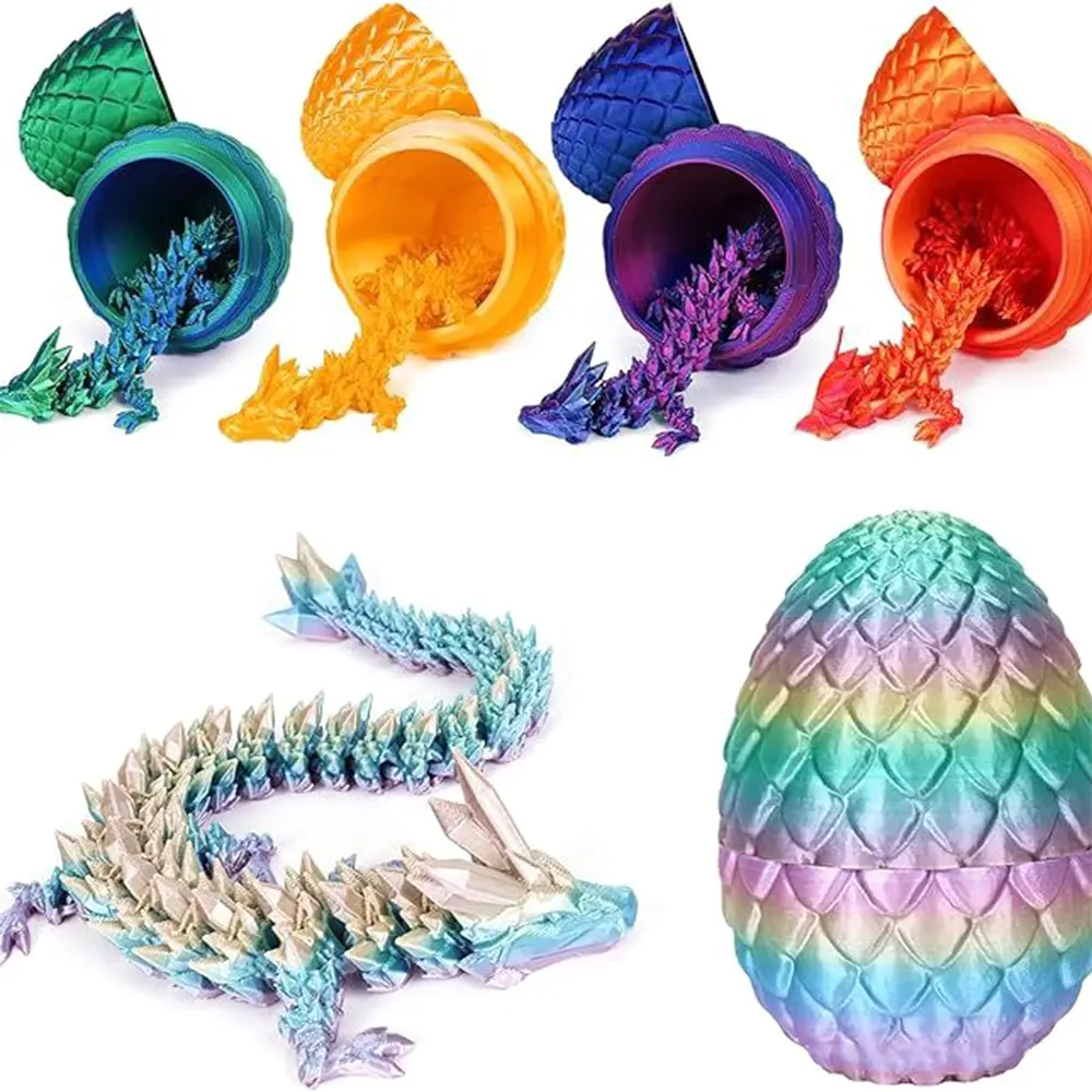Đồ Chơi Cá Rồng Khớp Nối, Rồng In 3D, Tượng Nhỏ Tr TikTok爆款商品分析 - GMV ...